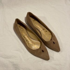 Sam Edelman ballet flats, 6.5, tan suede